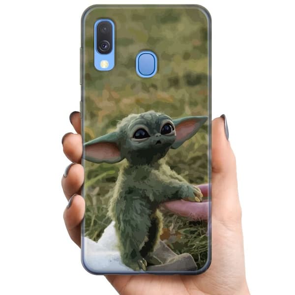 Samsung Galaxy A40 TPU Mobilcover Yoda