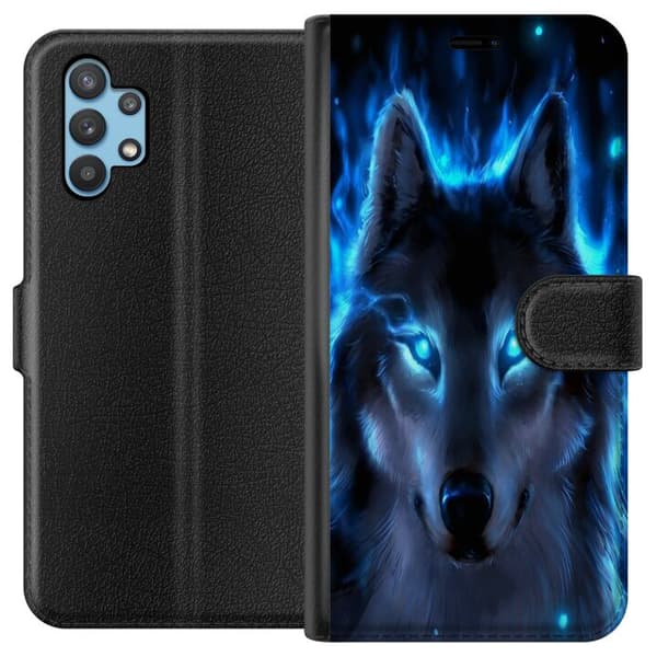 Samsung Galaxy A32 5G Lommeboketui Ulvehund