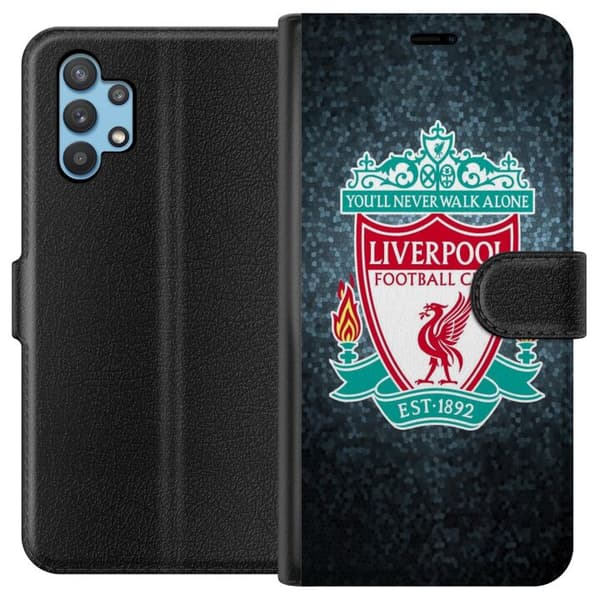 Samsung Galaxy A32 5G Lompakkokotelo Liverpool Football Club