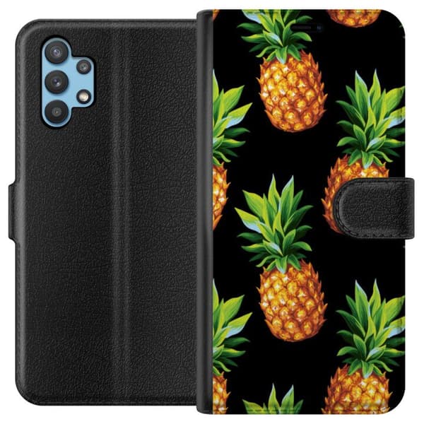 Samsung Galaxy A32 5G Tegnebogsetui Ananas