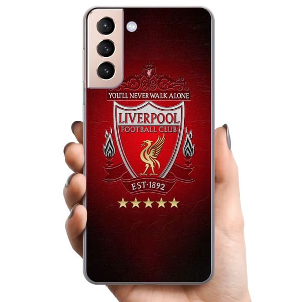 Samsung Galaxy S21+ 5G TPU Mobilskal Liverpool