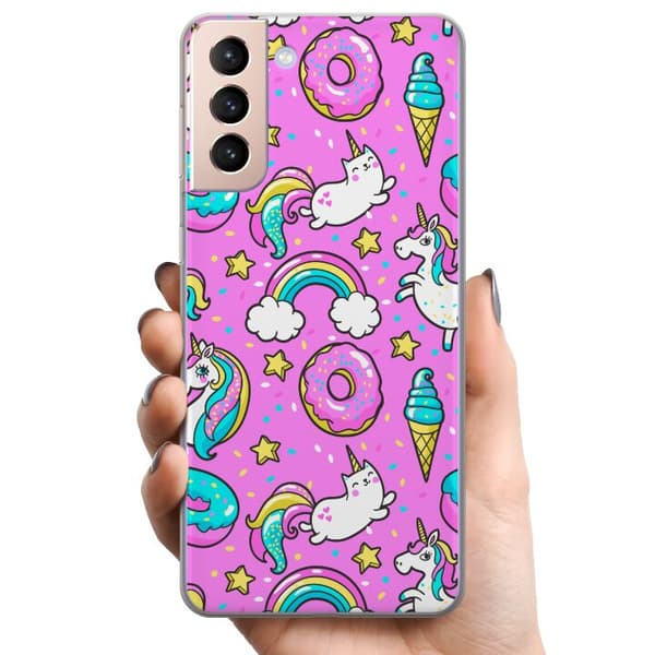 Samsung Galaxy S21+ 5G TPU Mobilskal Unicorn