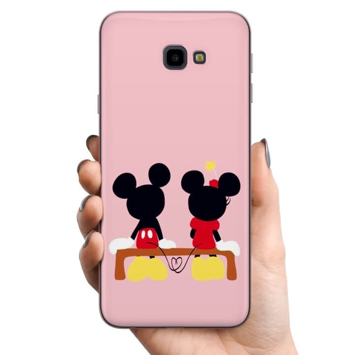 Samsung Galaxy J4+ TPU Mobilskal Happy