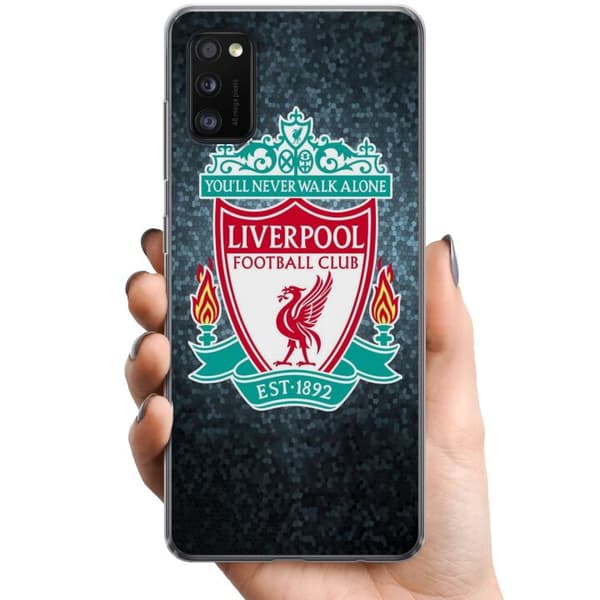 Samsung Galaxy A41 TPU Matkapuhelimen kuori Liverpoolin Jalkapalloseura