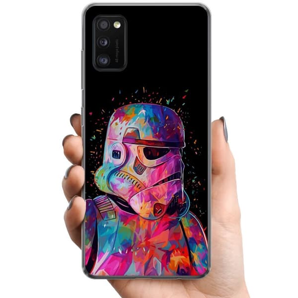 Samsung Galaxy A41 TPU Matkapuhelimen kuori Tähtien Sota Stromtrooperi