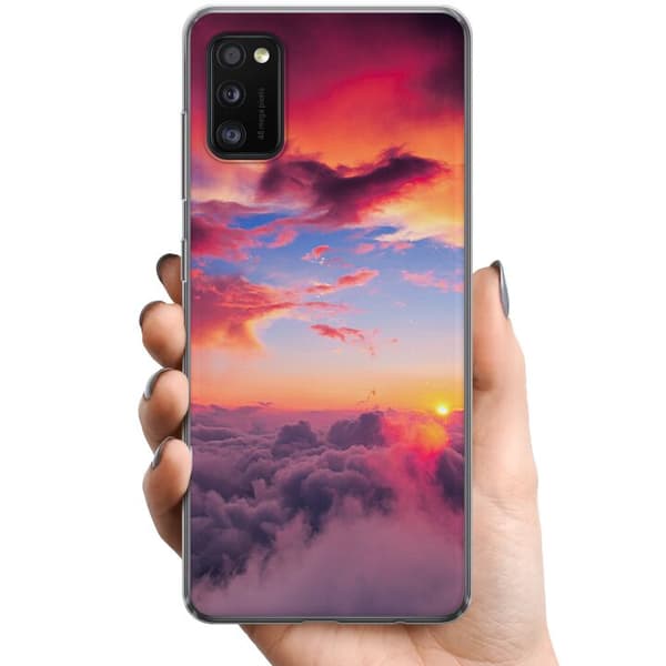 Samsung Galaxy A41 TPU Mobilcover Sky