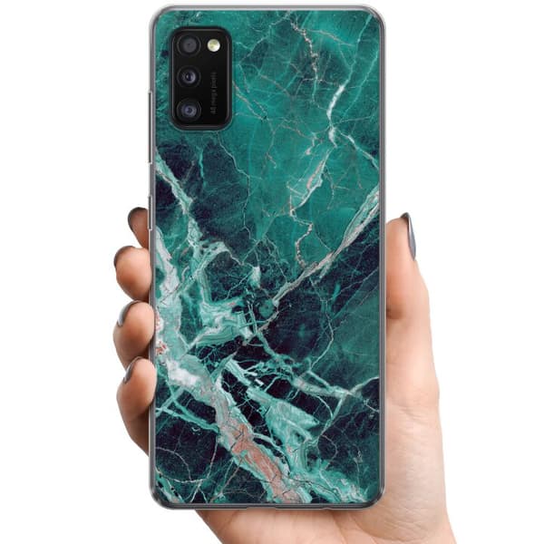 Samsung Galaxy A41 TPU Mobilcover Marmor