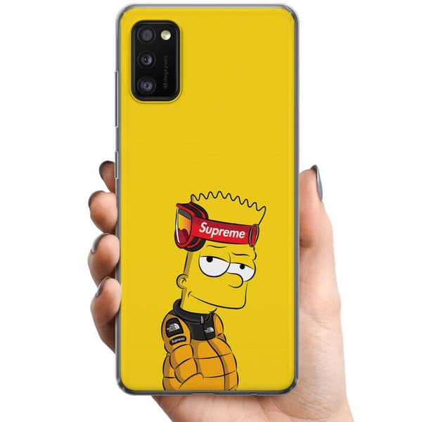 Samsung Galaxy A41 TPU Mobilcover Bart