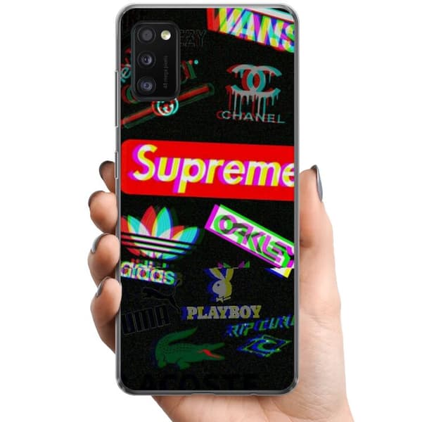 Samsung Galaxy A41 TPU Matkapuhelimen kuori 3D