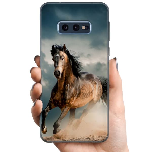 Samsung Galaxy S10e TPU Matkapuhelimen kuori Hevonen