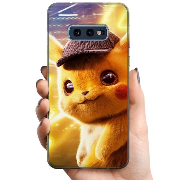 Samsung Galaxy S10e TPU Matkapuhelimen kuori Etsivä Pikachu