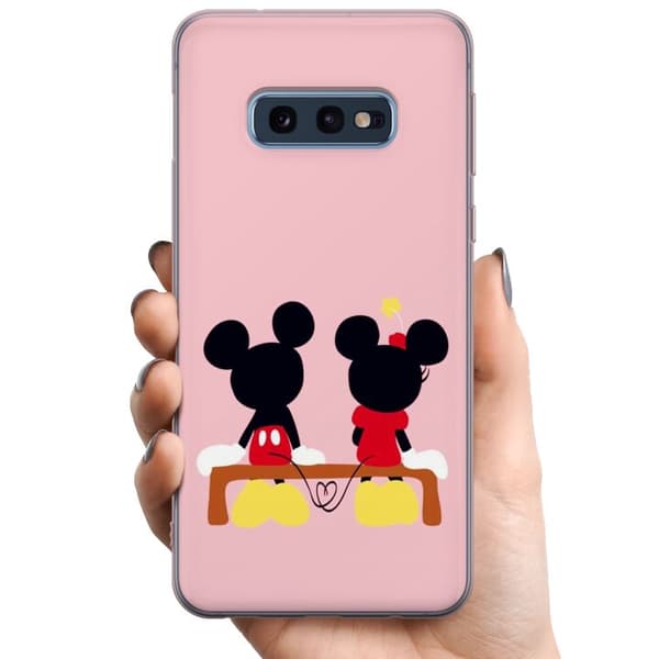 Samsung Galaxy S10e TPU Matkapuhelimen kuori Onnellinen