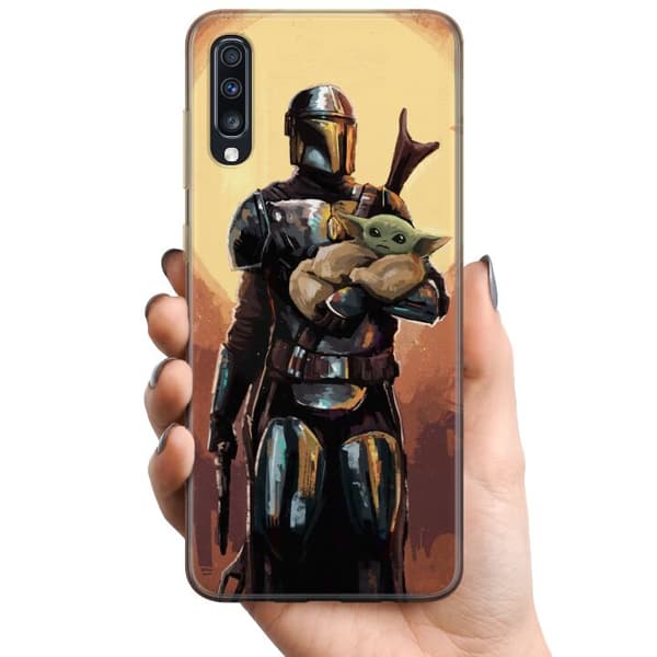 Samsung Galaxy A70 TPU Mobilcover Baby Yoda