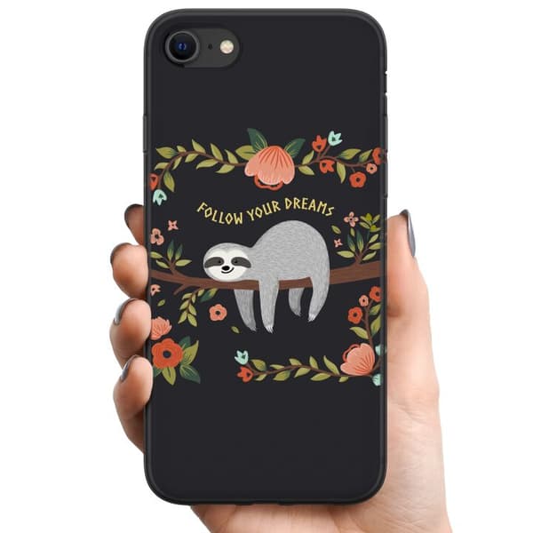 Apple iPhone SE (2020) TPU Mobilskal Sloth of wisdom