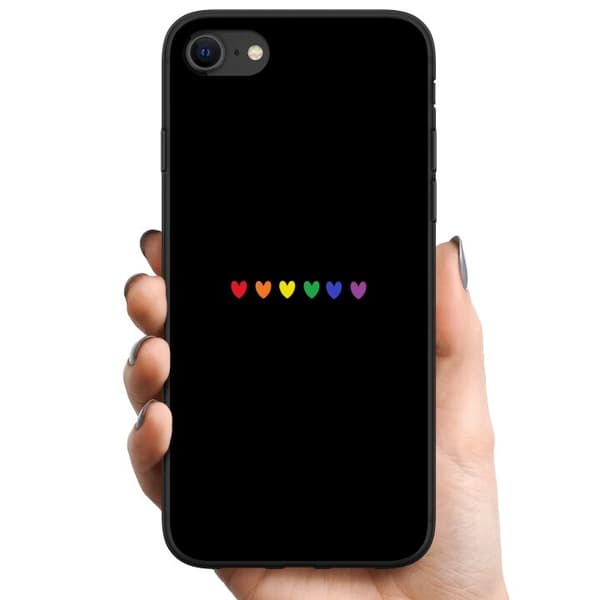 Apple iPhone SE (2020) TPU Mobildeksel Stolt Hjerter
