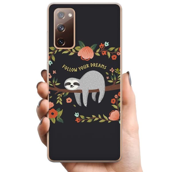 Samsung Galaxy S20 FE TPU Matkapuhelimen kuori Viisauden laiskuus