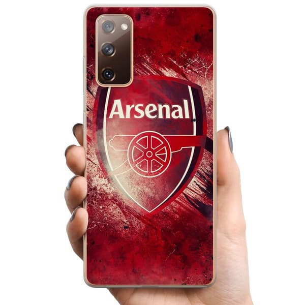 Samsung Galaxy S20 FE TPU Matkapuhelimen kuori Arsenal Jalkapallo
