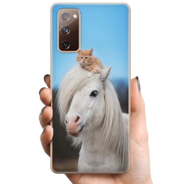 Samsung Galaxy S20 FE TPU Mobilcover Hest & Kat