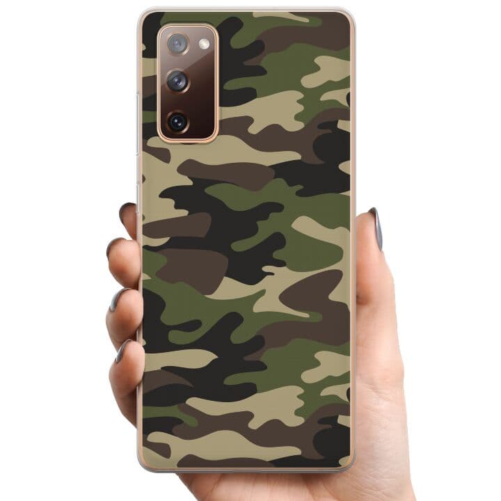 Samsung Galaxy S20 FE TPU Mobilskal Militär