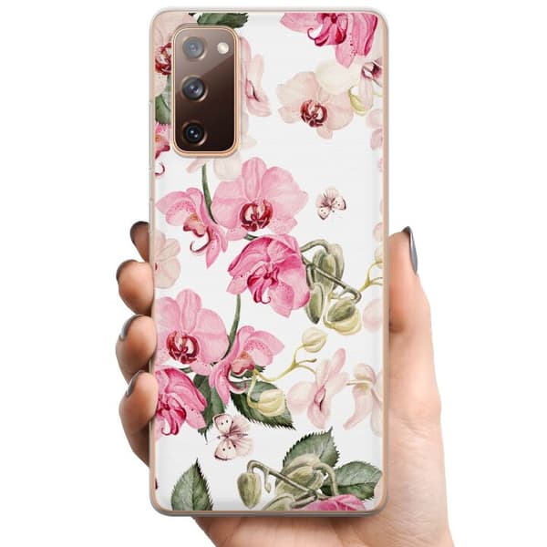 Samsung Galaxy S20 FE TPU Mobildeksel Blomster