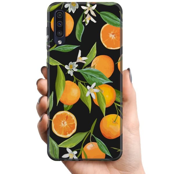 Samsung Galaxy A50 TPU Mobilcover Appelsinjuice