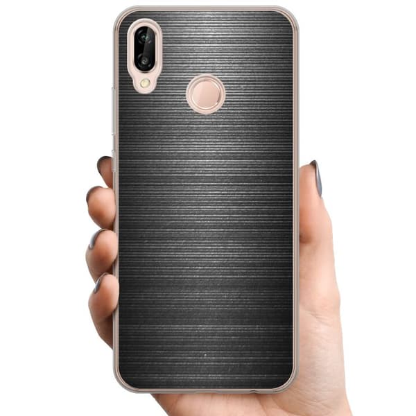Huawei P20 lite TPU Matkapuhelimen kuori Höyrypuhallettu Metalli