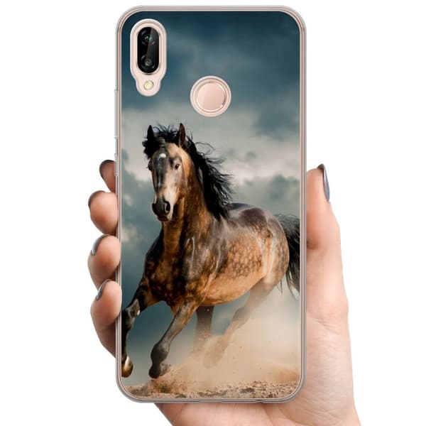 Huawei P20 lite TPU Mobilcover Hest