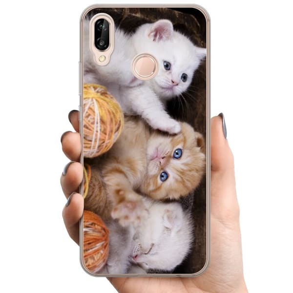 Huawei P20 lite TPU Mobilcover Katte