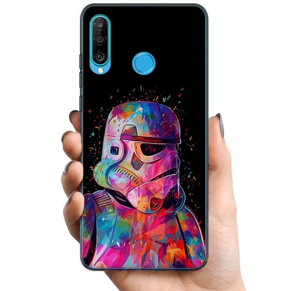 Huawei P30 lite TPU Mobildeksel Star Wars Stormtrooper