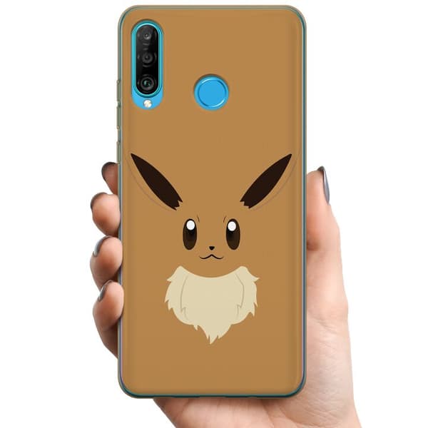 Huawei P30 lite TPU Mobilcover Pokémon - Eevee