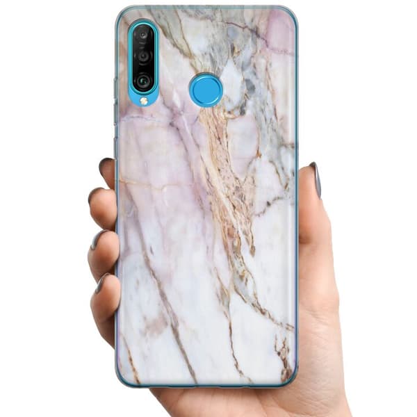 Huawei P30 lite TPU Mobilcover Marmar