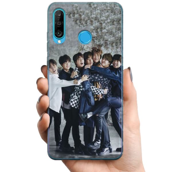 Huawei P30 lite TPU Mobildeksel K-POP BTS