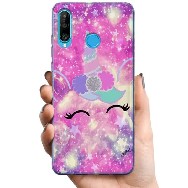 Huawei P30 lite TPU Matkapuhelimen kuori Unikorni