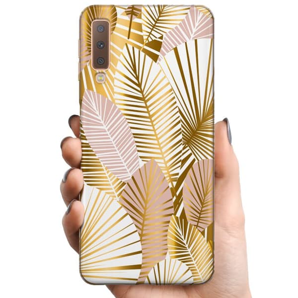 Samsung Galaxy A7 (2018) TPU Matkapuhelimen kuori Kulta