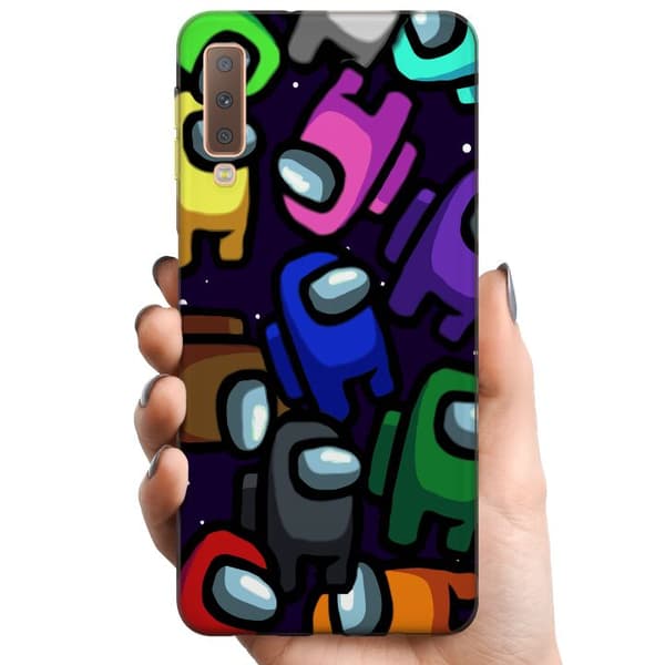 Samsung Galaxy A7 (2018) TPU Mobilcover Among Us