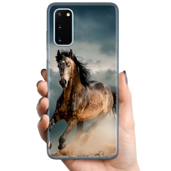 Samsung Galaxy S20 TPU Mobildeksel Hest