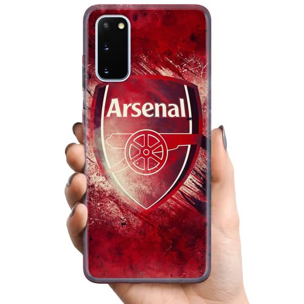 Samsung Galaxy S20 TPU Mobildeksel Arsenal Fotball