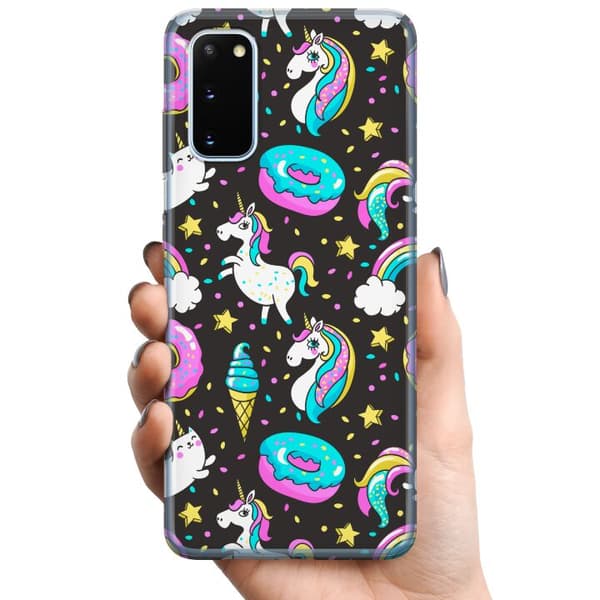 Samsung Galaxy S20 TPU Mobildeksel Unicorn