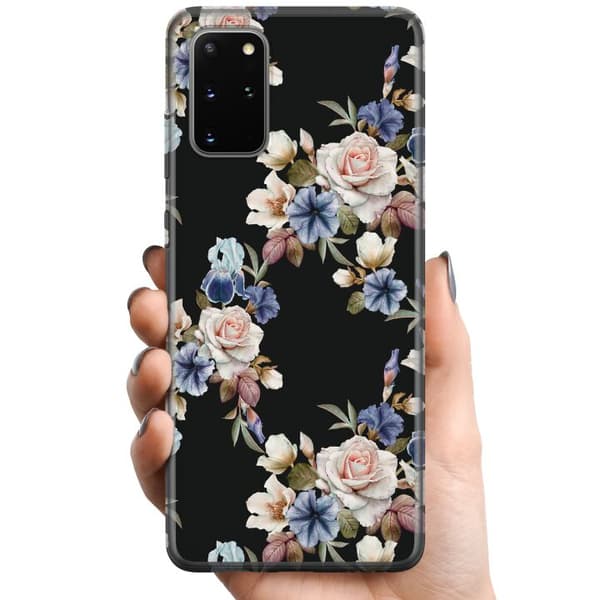 Samsung Galaxy S20+ TPU Mobilskal Blommor