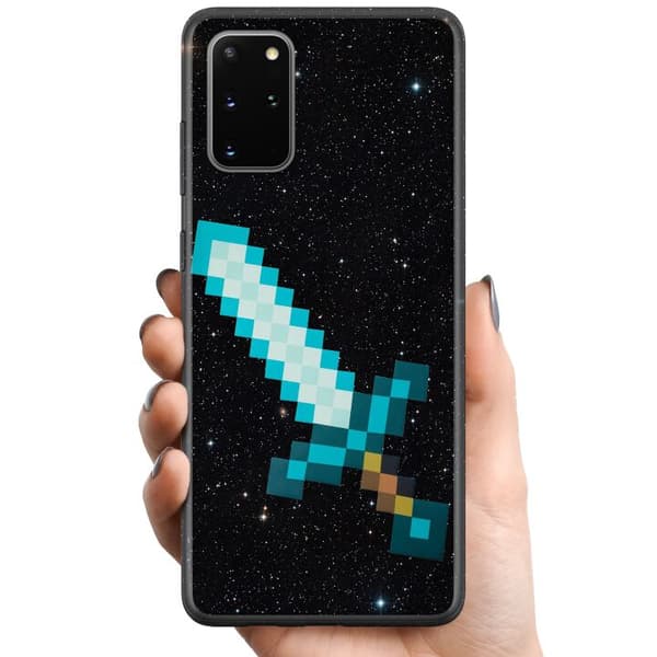 Samsung Galaxy S20+ TPU Matkapuhelimen kuori Minecraft Miekka
