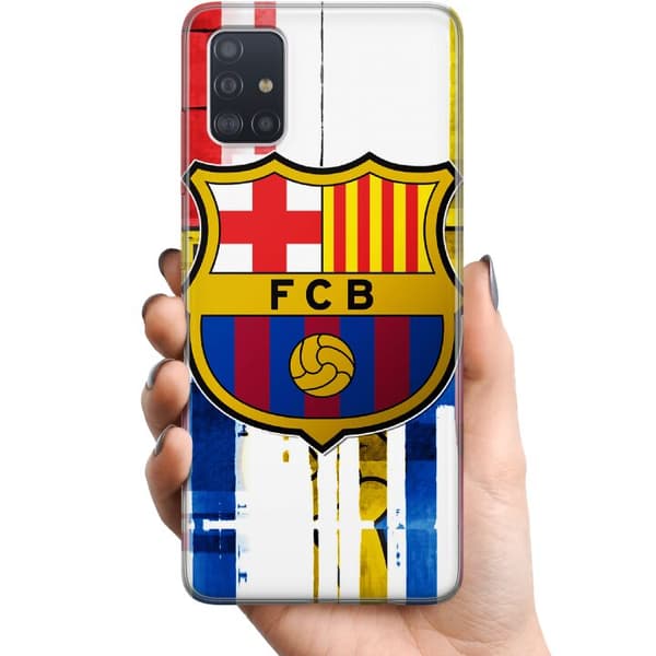 Samsung Galaxy A51 TPU Mobilcover FC Barcelona