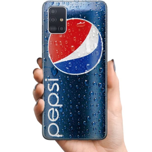 Samsung Galaxy A51 TPU Matkapuhelimen kuori Pepsi Can