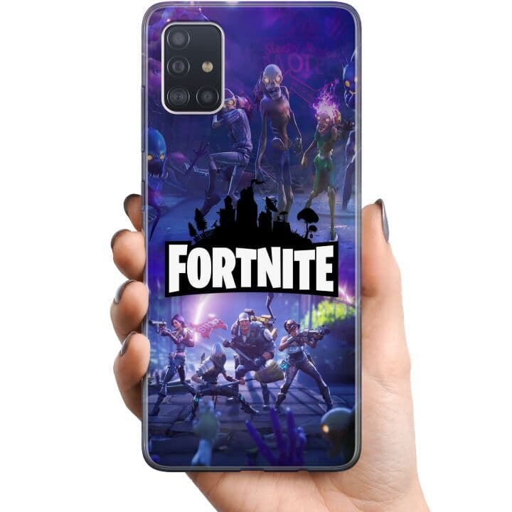 Samsung Galaxy A51 TPU Mobilskal Fortnite