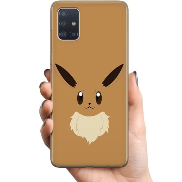 Samsung Galaxy A51 TPU Matkapuhelimen kuori Pokémon - Eevee