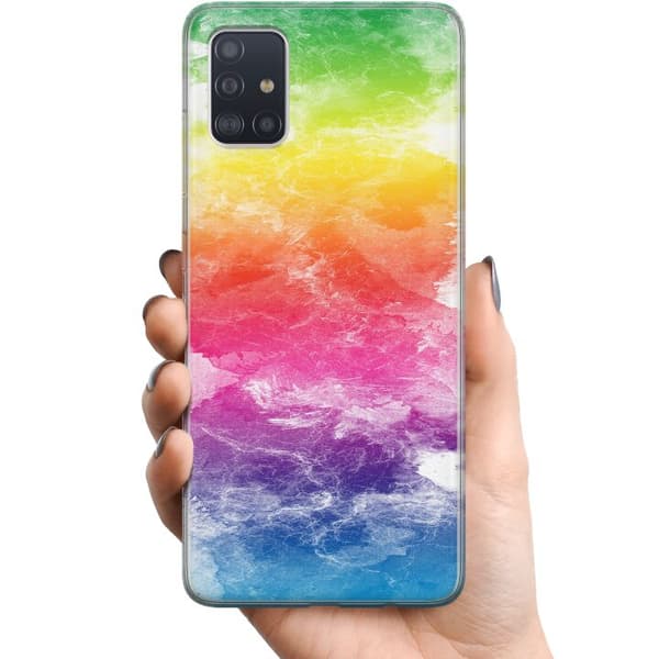 Samsung Galaxy A51 TPU Matkapuhelimen kuori Pride