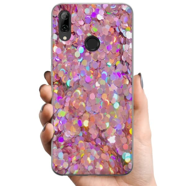 Huawei P smart 2019 TPU Matkapuhelimen kuori Kimalteleva
