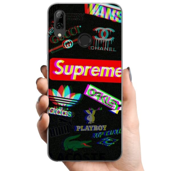 Huawei P smart 2019 TPU Mobildeksel 3D