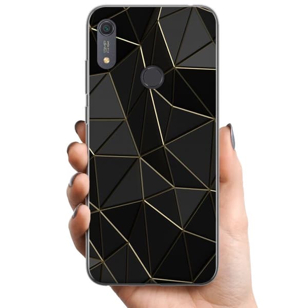 Huawei Y6s (2019) TPU Matkapuhelimen kuori Keskiyö