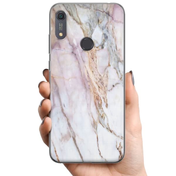 Huawei Y6s (2019) TPU Mobilcover Marmelade