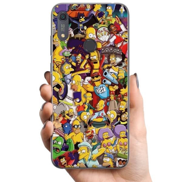 Huawei Y6s (2019) TPU Mobilcover Simpsons